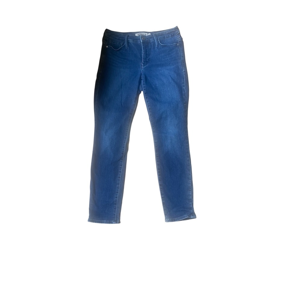 Athleta Sculpt Skinny Jeans Dark Wash Stretch Denim Comfort‎ Size 4P